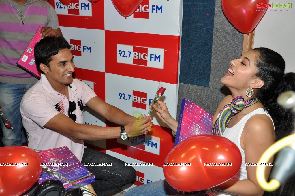 Taapsee at Big FM