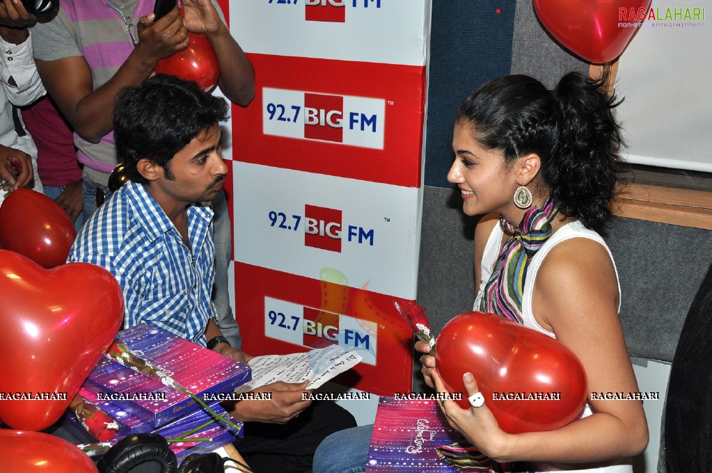 Taapsee at Big FM