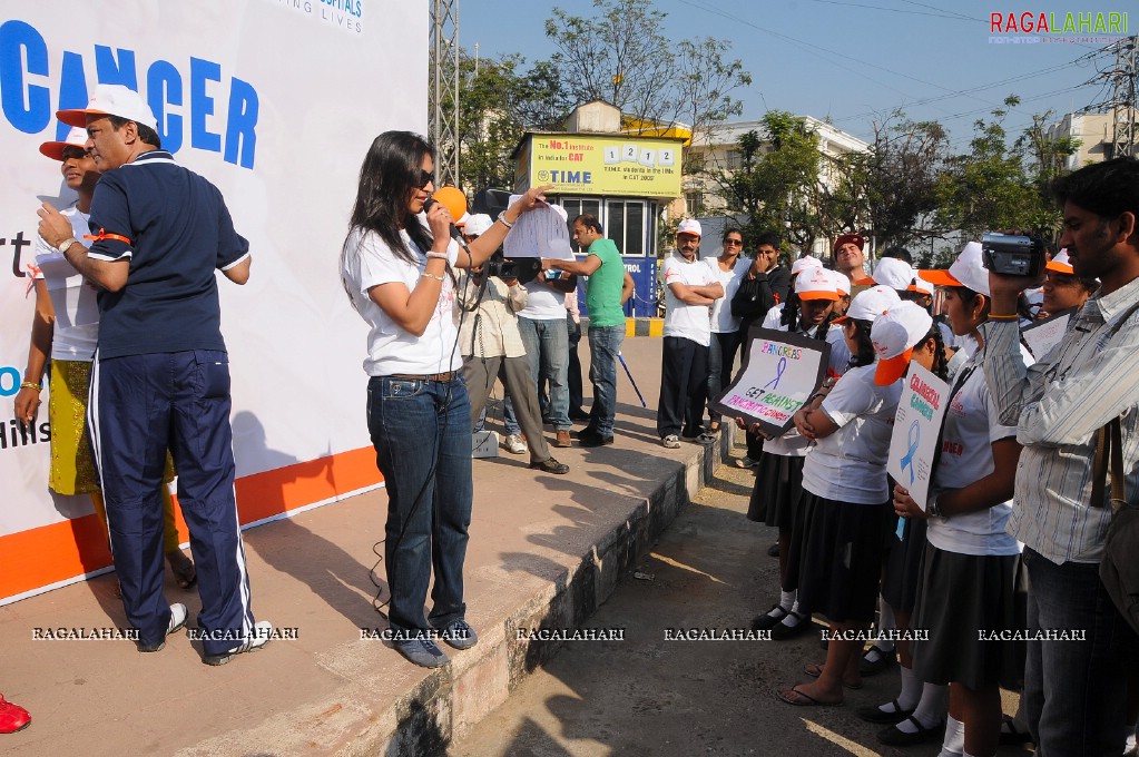 Cancer Awareness Rally 2011, Hyd