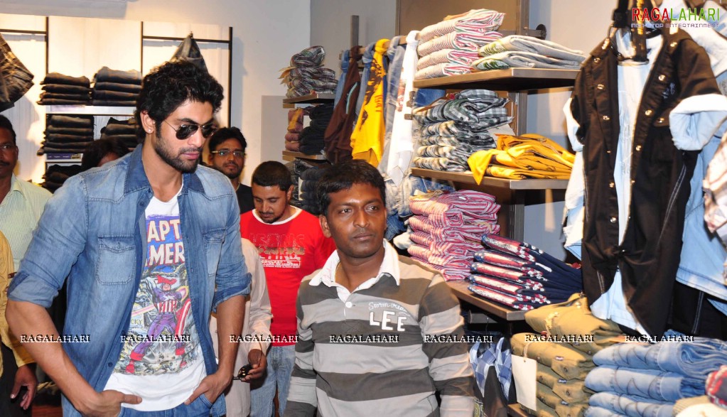 Rana launches Lee & Wrangler, Secunderabad