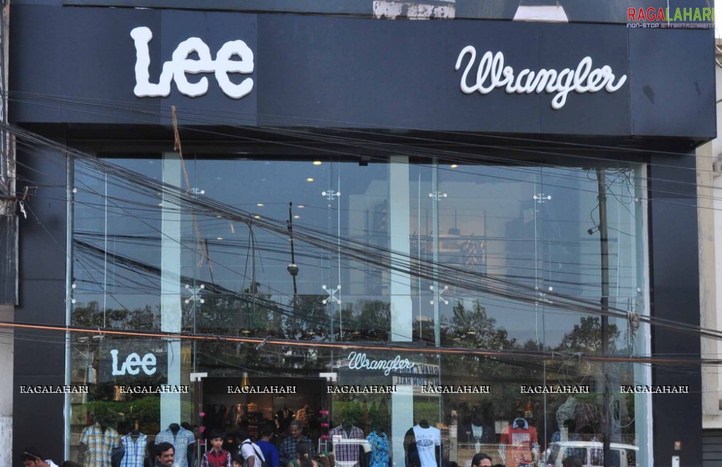 Rana launches Lee & Wrangler, Secunderabad