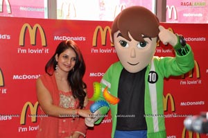 Ruthika at Mc Donalds Cartoon Carnival