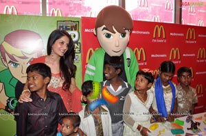 Ruthika at Mc Donalds Cartoon Carnival