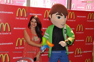 Ruthika at Mc Donalds Cartoon Carnival