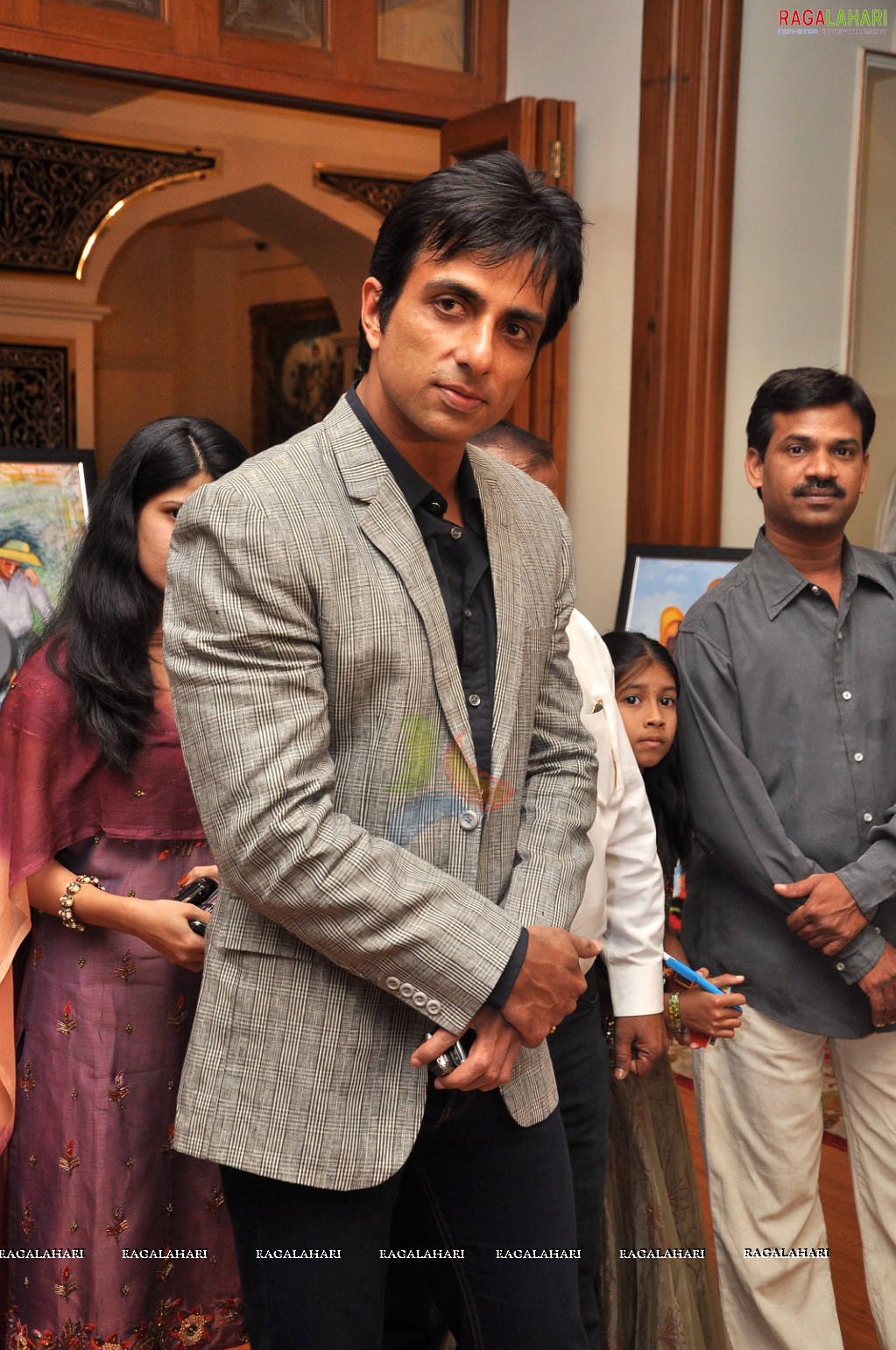 Painting Exhibition at Taj Krishna, Hyd