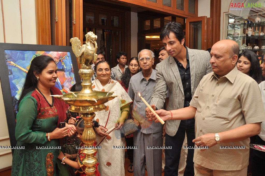 Painting Exhibition at Taj Krishna, Hyd