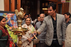 Painting Exhibition At Taj Krishna