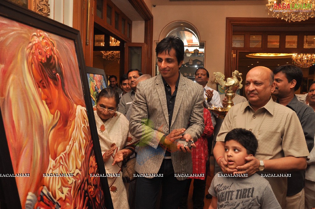 Painting Exhibition at Taj Krishna, Hyd