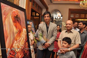 Painting Exhibition At Taj Krishna