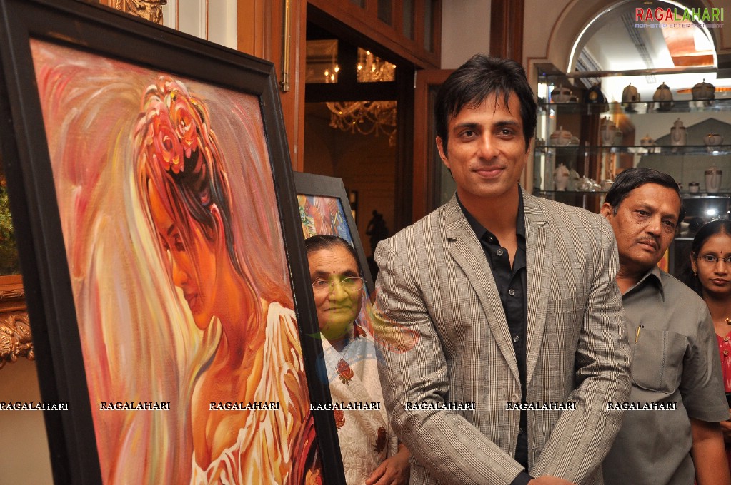 Painting Exhibition at Taj Krishna, Hyd