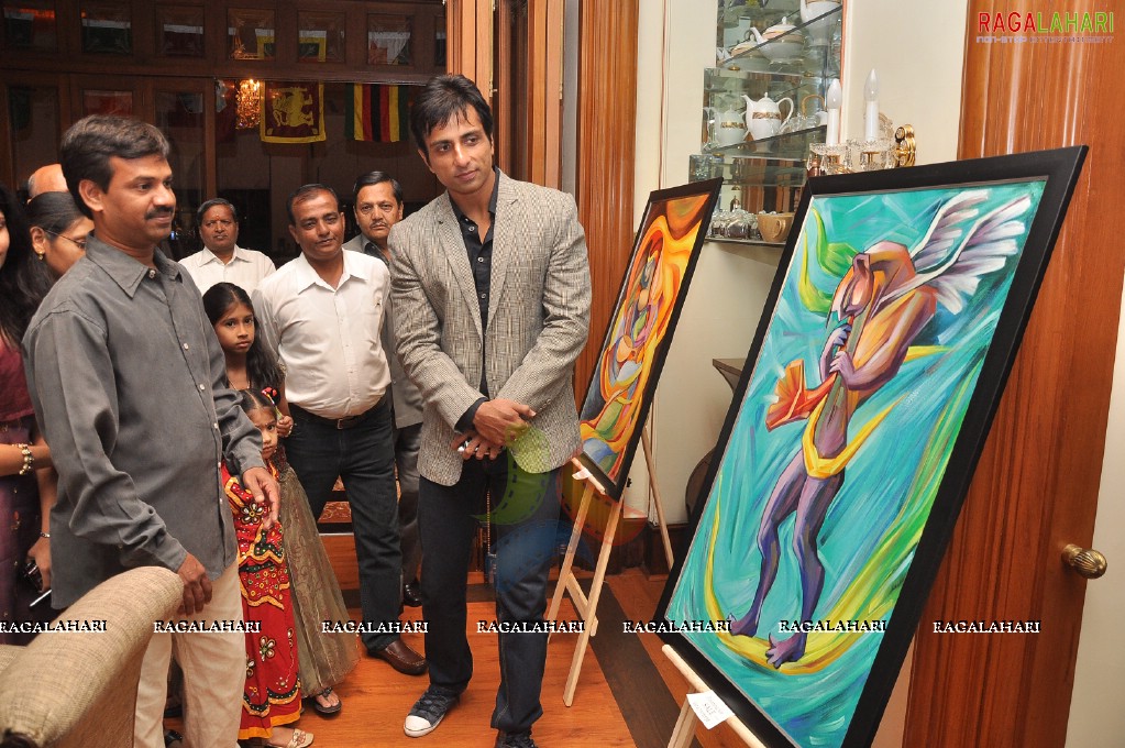 Painting Exhibition at Taj Krishna, Hyd