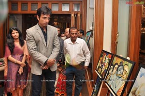 Painting Exhibition At Taj Krishna