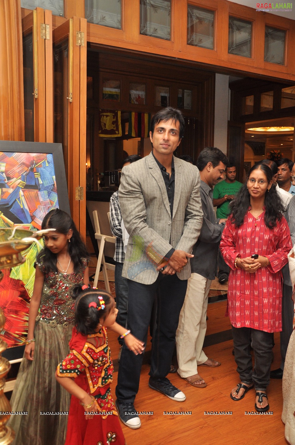 Painting Exhibition at Taj Krishna, Hyd