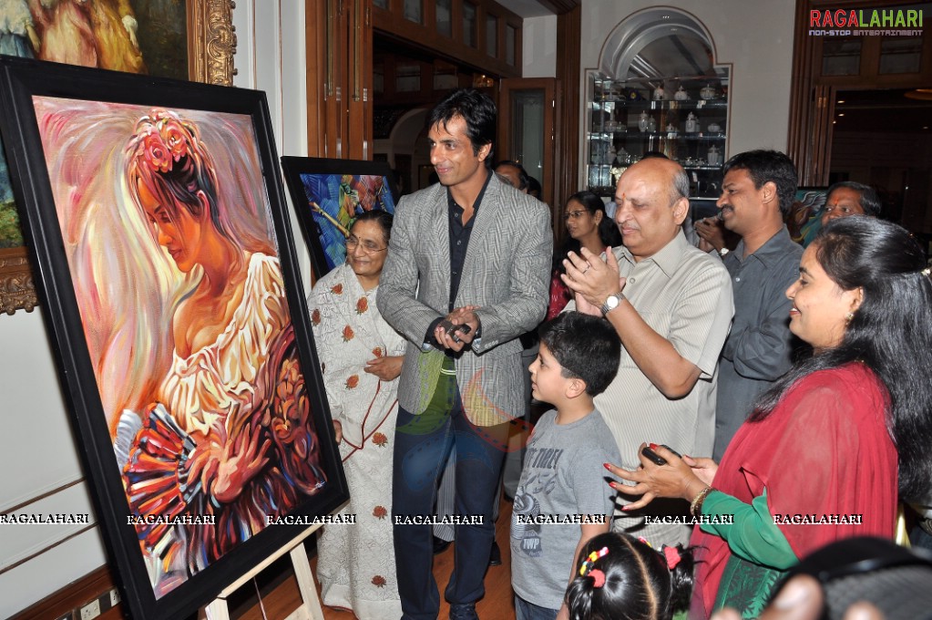 Painting Exhibition at Taj Krishna, Hyd
