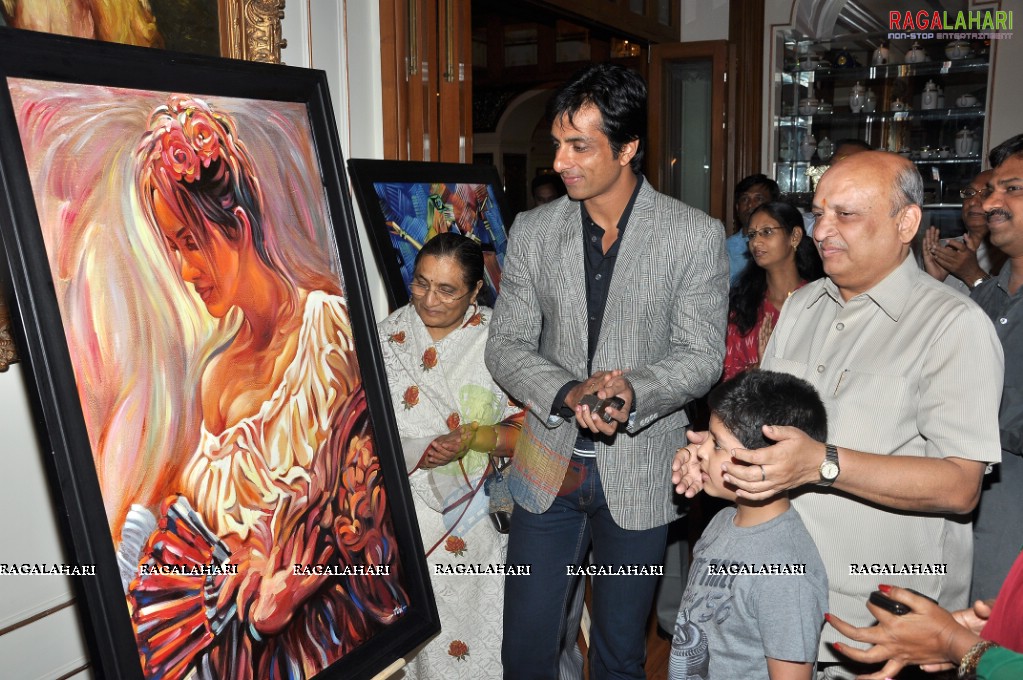 Painting Exhibition at Taj Krishna, Hyd