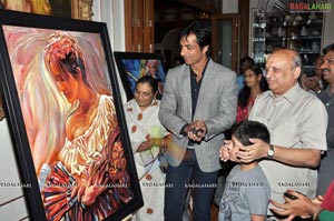 Painting Exhibition At Taj Krishna