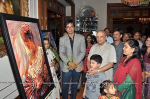 Painting Exhibition At Taj Krishna