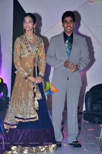 NRI Couple Ravindra-Anupama Son's Ranjith-Rohith Pre Wedding Party Fashion Show