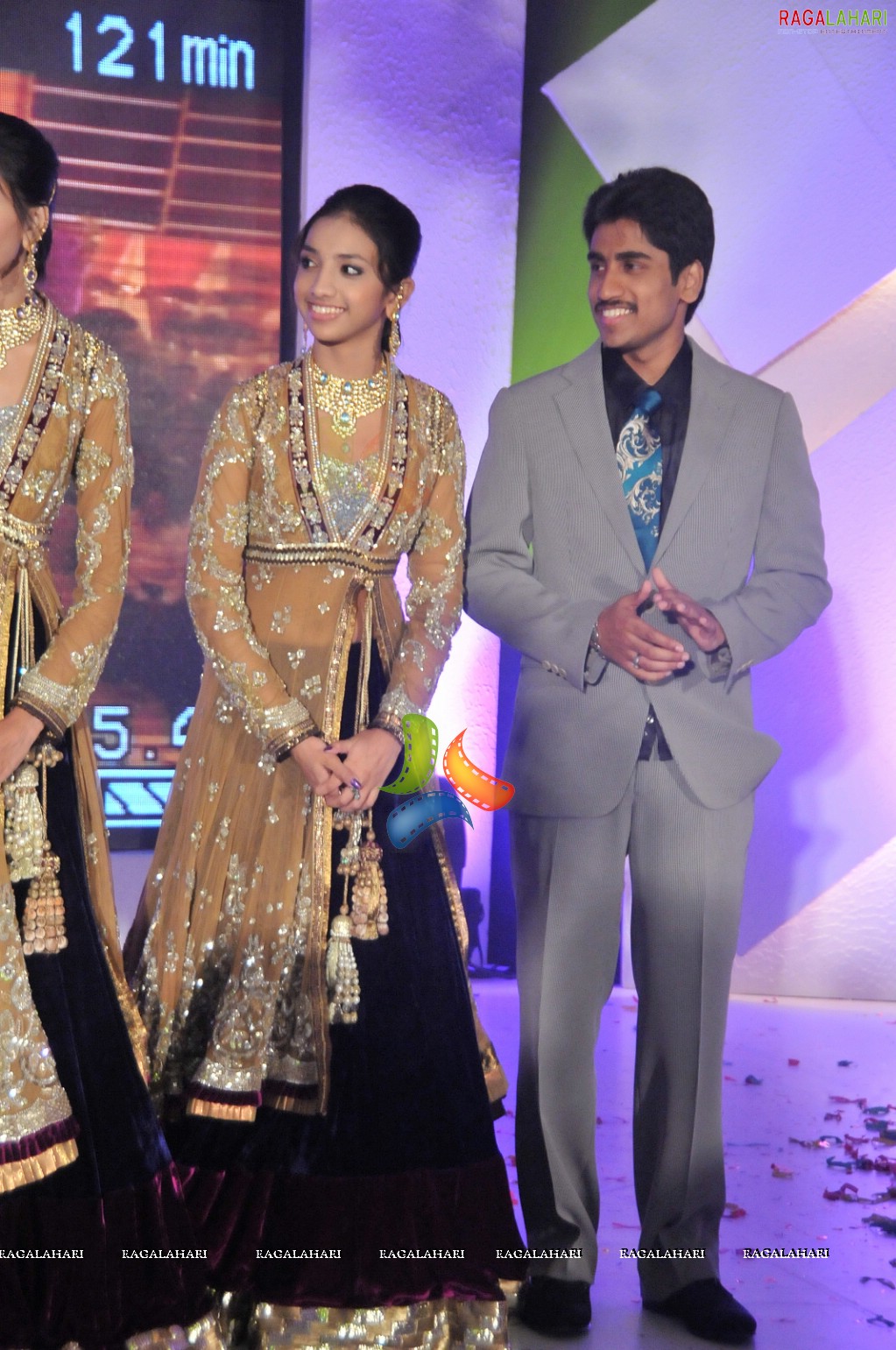 NRI Couple Pre Wedding Party Fashion Show