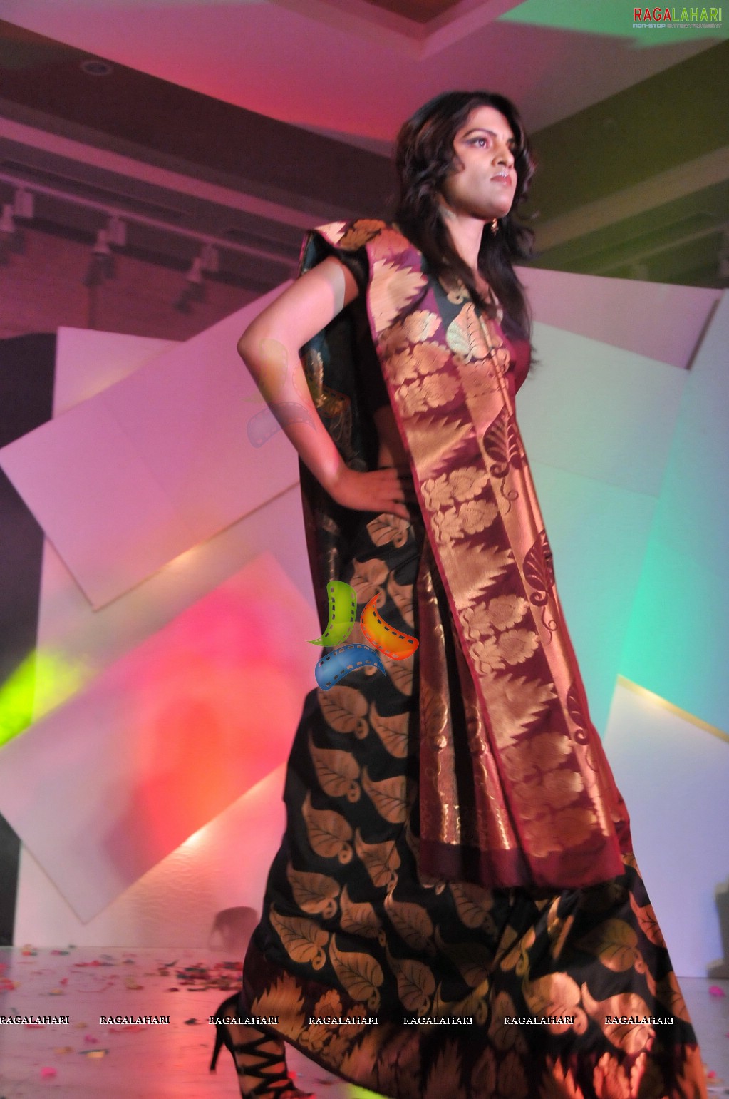 NRI Couple Pre Wedding Party Fashion Show