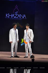 Ram Charan Tej Walks the Ramp at Taj Khazana Fashion Show