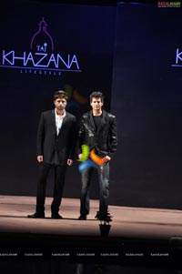 Ram Charan Tej Walks the Ramp at Taj Khazana Fashion Show