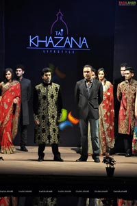 Ram Charan Tej Walks the Ramp at Taj Khazana Fashion Show