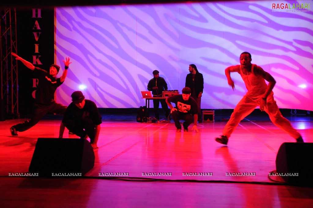 U.S Hip-Hop Group Performs For School Children