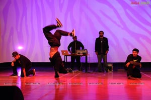 U.S Hip-Hop Group Performs For School Children