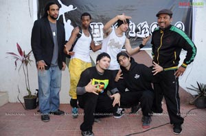 U.S Hip-Hop Group Performs For School Children