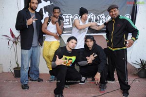 U.S Hip-Hop Group Performs For School Children