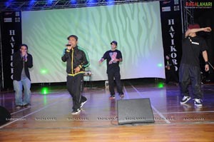 U.S Hip-Hop Group Performs For School Children