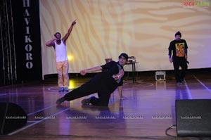 U.S Hip-Hop Group Performs For School Children