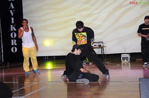 U.S Hip-Hop Group Performs For School Children