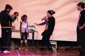 U.S Hip-Hop Group Performs For School Children