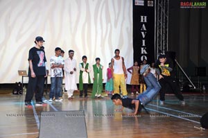 U.S Hip-Hop Group Performs For School Children