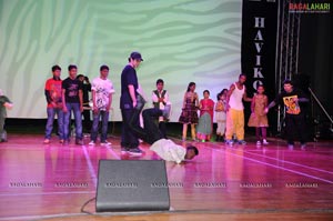 U.S Hip-Hop Group Performs For School Children