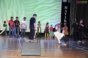 U.S Hip-Hop Group Performs For School Children