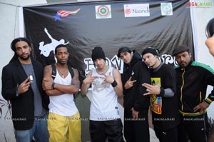 U.S Hip-Hop Group Performs For School Children