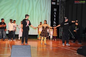 U.S Hip-Hop Group Performs For School Children