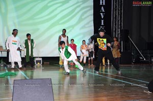 U.S Hip-Hop Group Performs For School Children