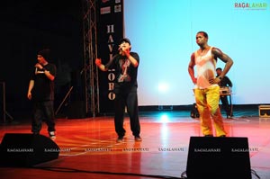 U.S Hip-Hop Group Performs For School Children