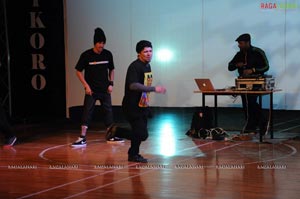 U.S Hip-Hop Group Performs For School Children