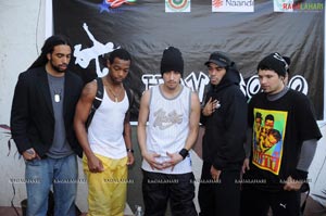 U.S Hip-Hop Group Performs For School Children