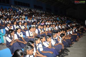 U.S Hip-Hop Group Performs For School Children