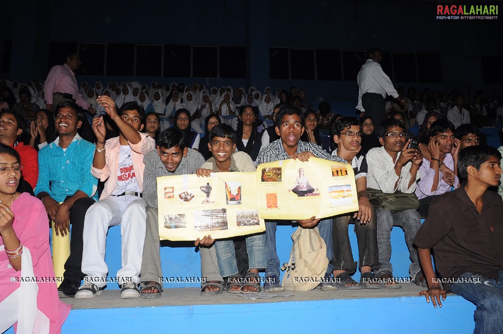 U.S Hip-Hop Group Performs For School Children