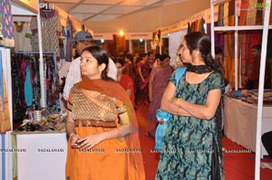 Vitika Launches Exhibition at Satya Sai Nigamagamam