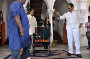 Yuddham On The Sets