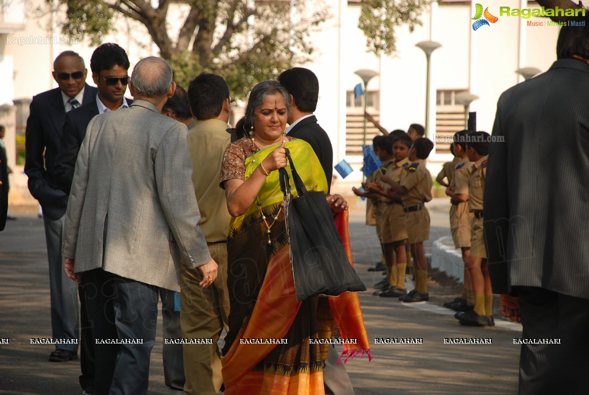 Abdul Kalam visits Hyderabad Public School, Begumpet