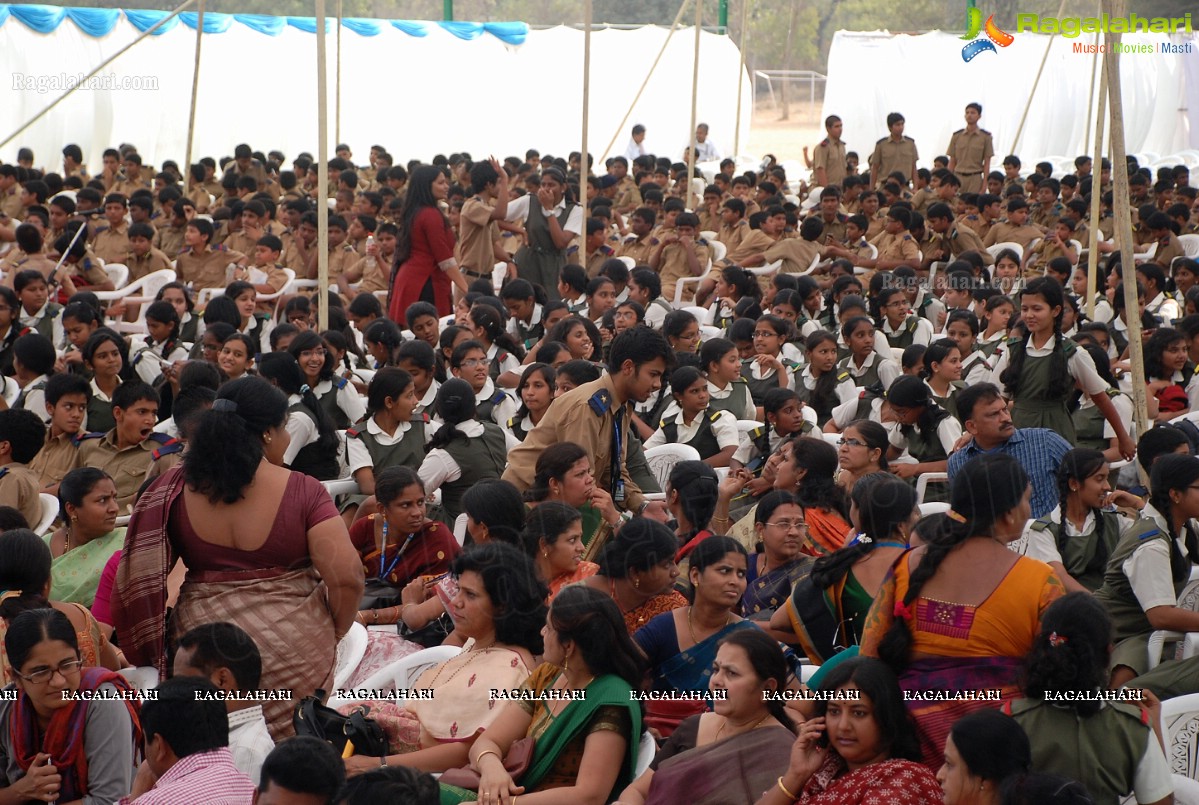 Abdul Kalam visits Hyderabad Public School, Begumpet